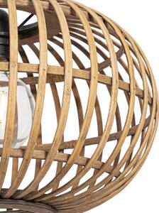 Orientalna lampa wisząca bambusowa 2-punktowa - Amira Oswietlenie wewnetrzne