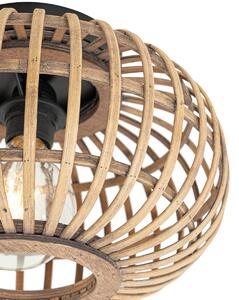 Orientalna lampa sufitowa bambusowa - Amira Oswietlenie wewnetrzne