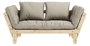 Sofa rozkładana Karup Design Beat Natural Clear/Linen Beige