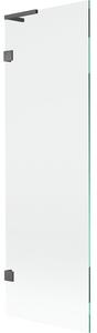 Mexen Lunar L parawan nawannowy 1-skrzydłowy 60 x 150 cm, transparent, gun gray szczotkowany - 897L-060-000-66-00