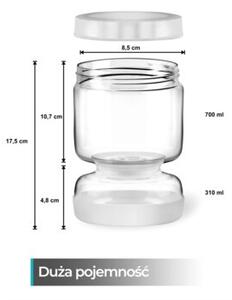 Słoik KIAPPO Klepsydra 1.01 L