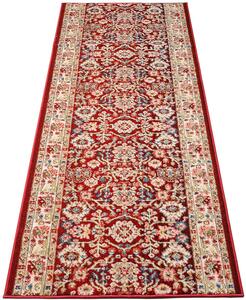Czerwony chodnik dywanowy w stylu klasycznym - Rekis 5X