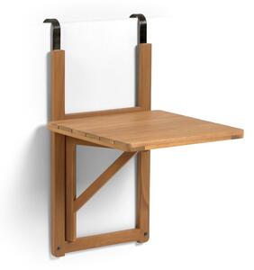 Wiszący stolik balkonowy z litego drewna 40x42 cm Amarilis – Kave Home
