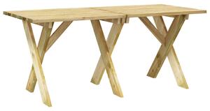 Stół ogrodowy, 160x73x70 cm, impregnowane drewno sosnowe