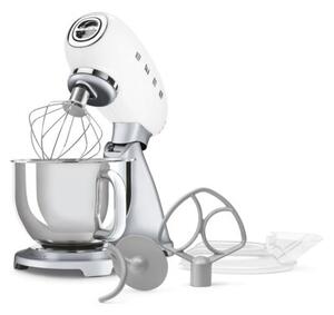 Robot kuchenny planetarny SMEG SMF04WHEU 800W Biało-stalowy