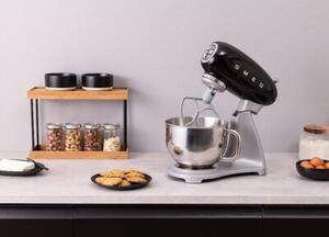 Robot kuchenny planetarny SMEG SMF04WHEU 800W Biało-stalowy
