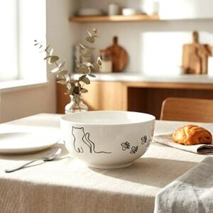 Miseczka porcelanowa KOTEK 13 cm, 550 ML