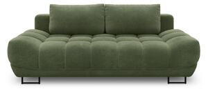 Zielona 3-osobowa sofa rozkładana Windsor & Co Sofas Cumulus