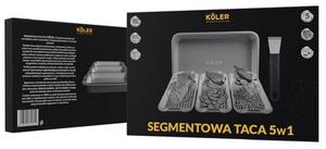 Segmentowa taca KOLER KRA29 5 w 1