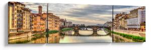 Obraz - Most przez rzekę (170x50 cm)