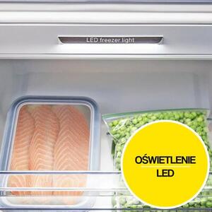 Lodówka SIEMENS KG49NSBBF No Frost 203cm Czarne satynowe szkło