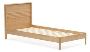 Łóżko z litego drewna dębowego ze stelażem 90x200 cm Lenon – Kave Home