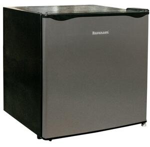 Lodówka RAVANSON LKK-50ES 48.5cm Srebrno-czarna