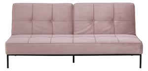 Różowa rozkładana sofa Actona Perugia