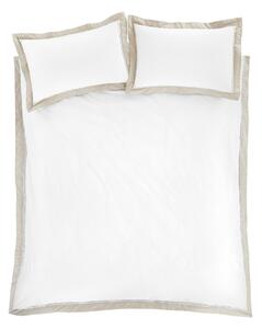 Biała bawełniana pościel jednoosobowa 135x200 cm Oxford Lace – Bianca