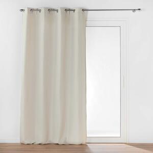 Beżowa zasłona termiczna z mikrowłókna 135x260 cm Micropolar – douceur d'intérieur