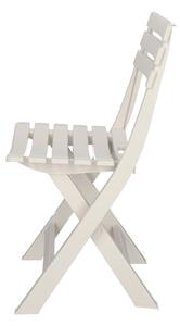 Krzesło składane Komodo białe