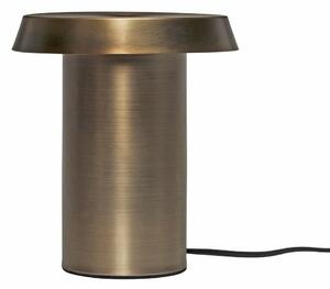 Brązowa metalowa lampa stołowa Keen – Hübsch