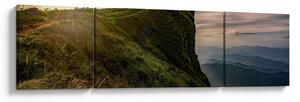 Obraz kobiet na klifie (170x50 cm)