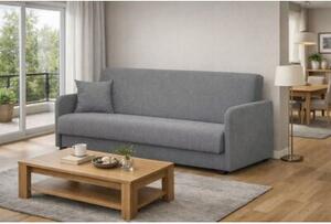 Wersalka RozkÅadana Sofa Kanapa z FunkcjÄ Spania Dwuosobowa Szara PORTO