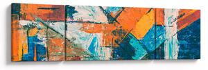 Obraz - Abstrakcja (170x50 cm)