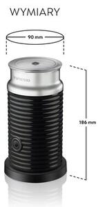 Spieniacz do mleka NESPRESSO Aeroccino 3 Czarny