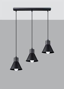 Lampa wisząca TALEJA 3 czarna [E27] Sollux Lighting