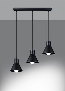 Lampa wisząca TALEJA 3 czarna [E27] Sollux Lighting