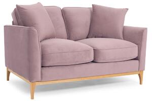 Kanapa wypoczynkowa sofa dwuosobowa LIVERPOOL II - pudrowy róż