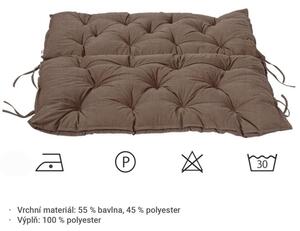 STILISTA poduszka na ławkę, 98 x 100 x 8 cm, ciemny beżowy