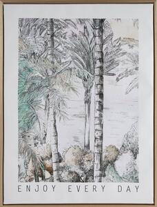Obraz EUROFIRANY 647 45 x 60 cm Szary