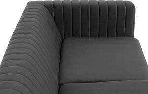Kanapa sofa trzyosobowa OXFORD III - grafitowa