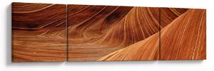 Obraz - Czerwony piasek (170x50 cm)