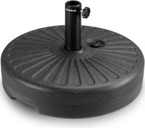 Okrągła podstawa pod parasol ogrodowy stojak obciążnik baza uchwyt 38-48mm