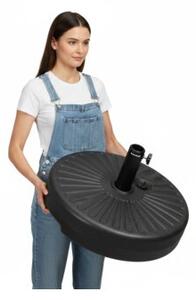 Okrągła podstawa pod parasol ogrodowy stojak obciążnik baza uchwyt 38-48mm