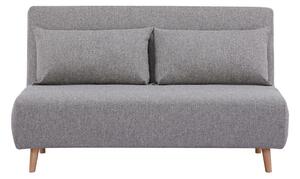 Szara rozkładana sofa 140 cm Marlow – House Nordic