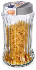 Pojemnik na produkty sypkie szklany 1,6 l