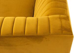 Sofa trzyosobowa kanapa OXFORD III - musztardowy