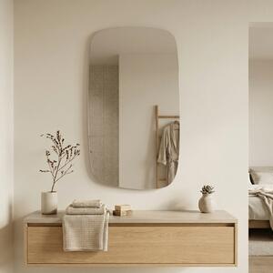 Lustro nieregularne CALM S 90x60cm Bez Ramy / Bez LED