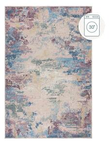 Niebiesko-fioletowy dywan z mieszanki włókien z recyklingu odpowiedni do prania 160x230 cm Reid – Flair Rugs