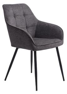 Ciemnoszare krzesło Nolan – Unique Furniture