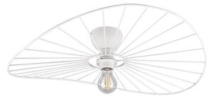 Biała lampa sufitowa ø 60 cm Chapeau – Reality