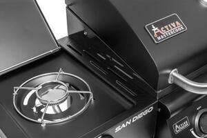 Grill ogrodowy gazowy ACTIVA San Diego 19689GD