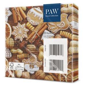 Serwetki papierowe PAW 33x33 cm dekoracyjne stołowe na przyjęcie 20 szt