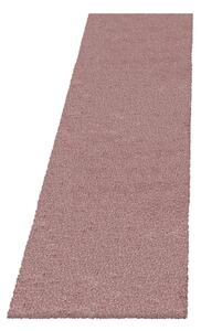 Różowy chodnik 80x250 cm Fluffy – Ayyildiz Carpets