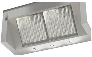Okap TEKA DHI 90 Srebrny 400m3/h 57dB klasa D Timer