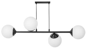 NOWOCZESNA LAMPA WISZĄCA CZARNA FINO W4