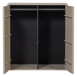 Kremowa szafa modułowa z litego drewna sosnowego 100x110 cm Daily – vtwonen