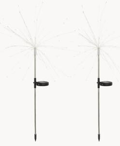 Komplet lamp solarnych LED Fireworks, 2 elem