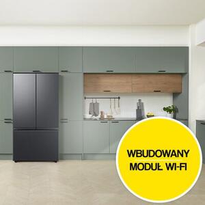 Lodówka SAMSUNG RF24BB620EB1EO Side by side AI No Frost 177.8cm Grafitowa stal